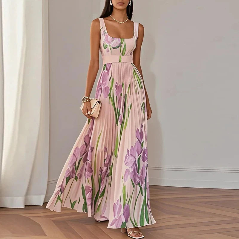 Aileen | Elegant Floral Maxi Dress