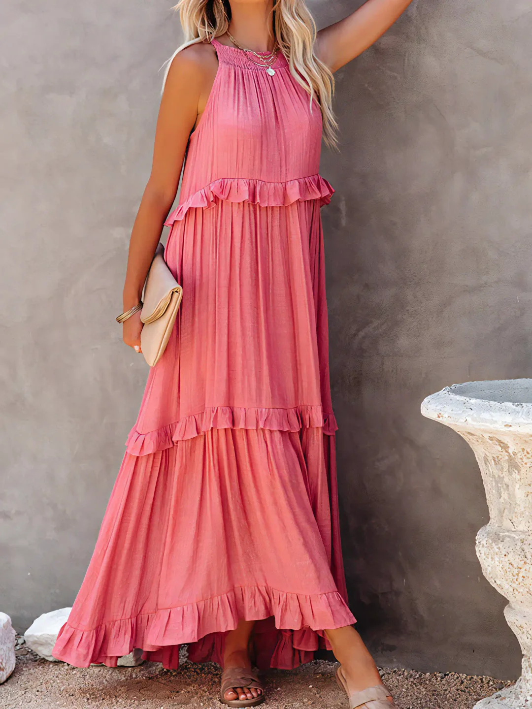 Emma™ | Ruffle Maxi Dress