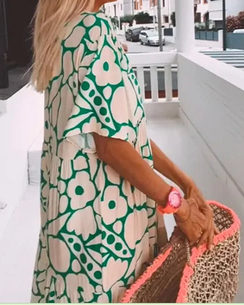 Helen™ | Relaxed Floral Dress