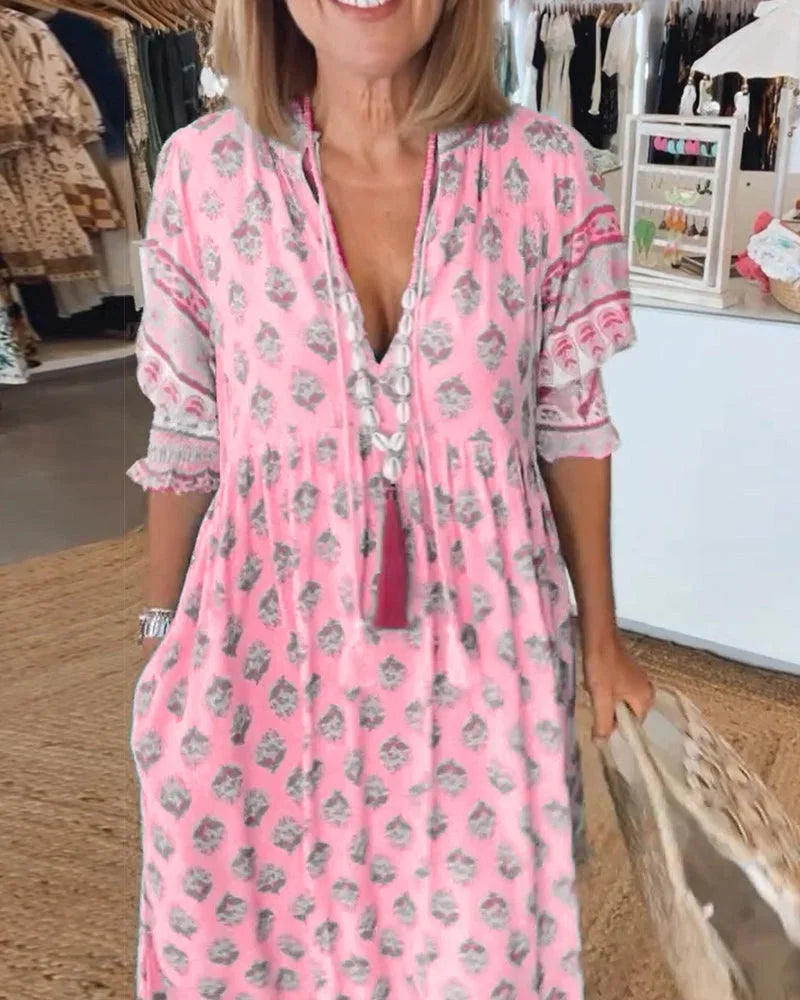 Florence™ | Relaxed Fit Boho Dress