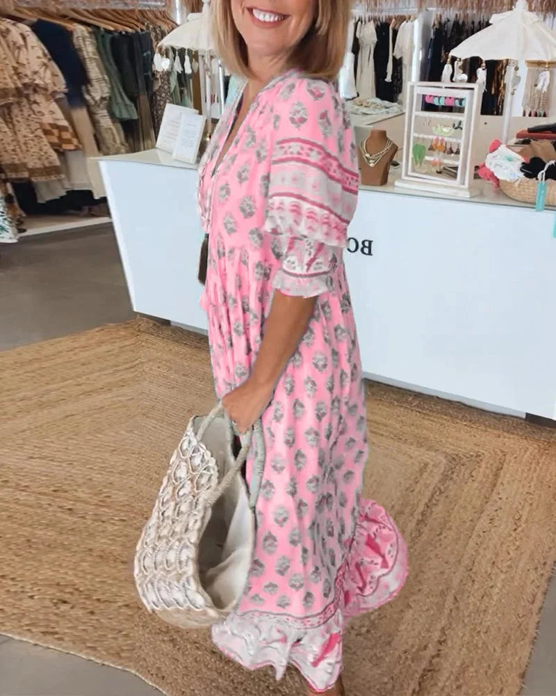 Florence™ | Relaxed Fit Boho Dress