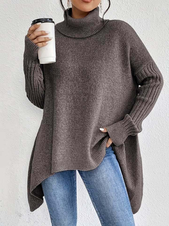 Carmina™ | Oversized Turtleneck Sweater