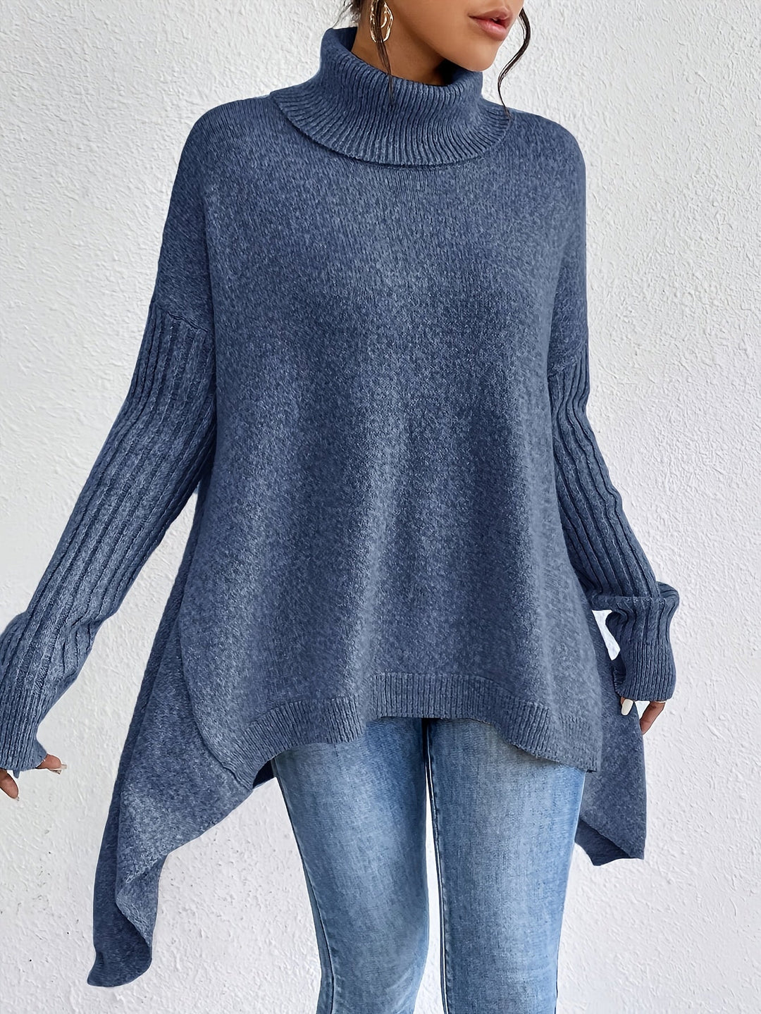 Carmina™ | Oversized Turtleneck Sweater