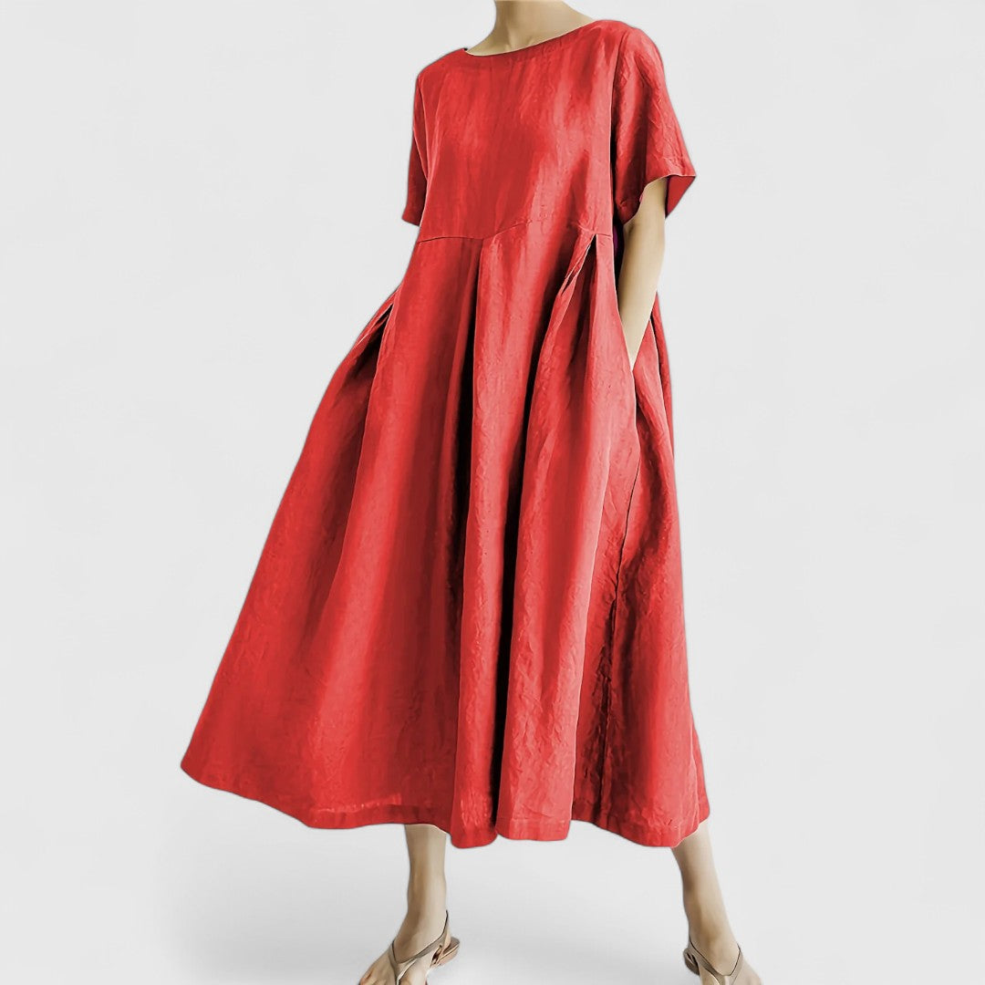 Kelsey™ | Elegant Tummy Covering Maxi Dress