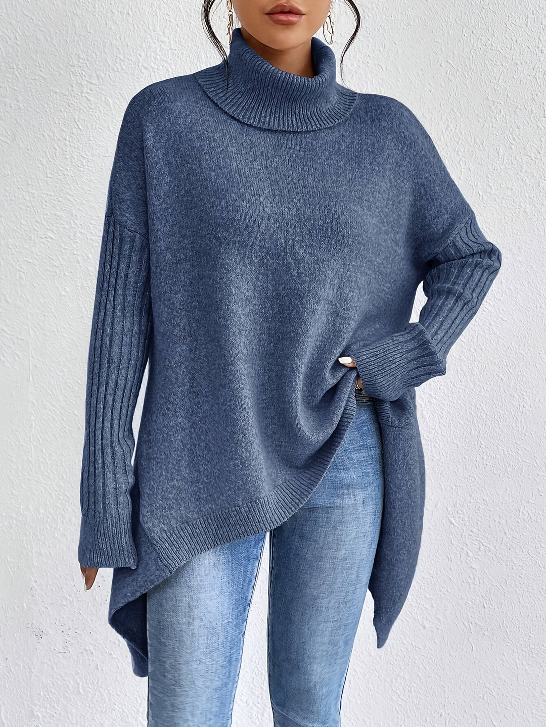 Carmina™ | Oversized Turtleneck Sweater
