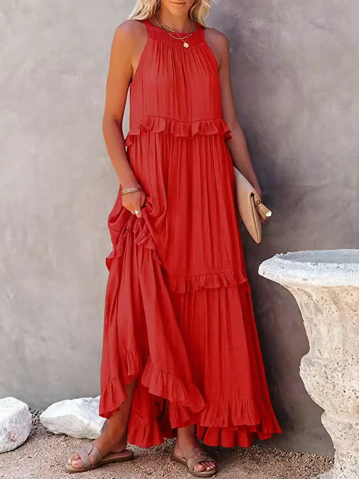 Emma™ | Ruffle Maxi Dress