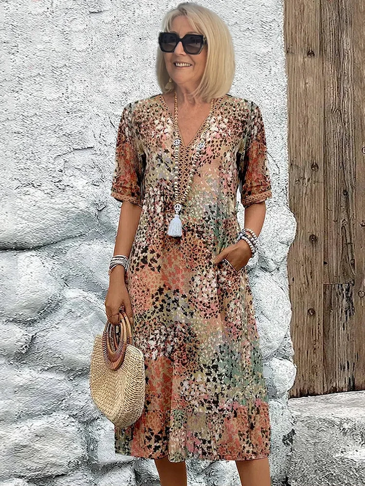 Dania™ | Vibrant Everyday Midi with Pockets