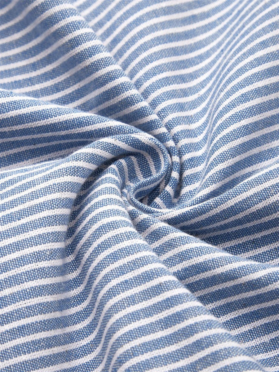 Ashlyne™ | Striped Midi Dress