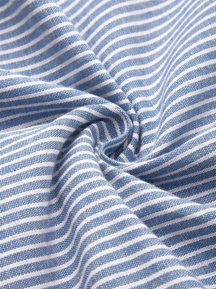 Ashlyne™ | Striped Midi Dress