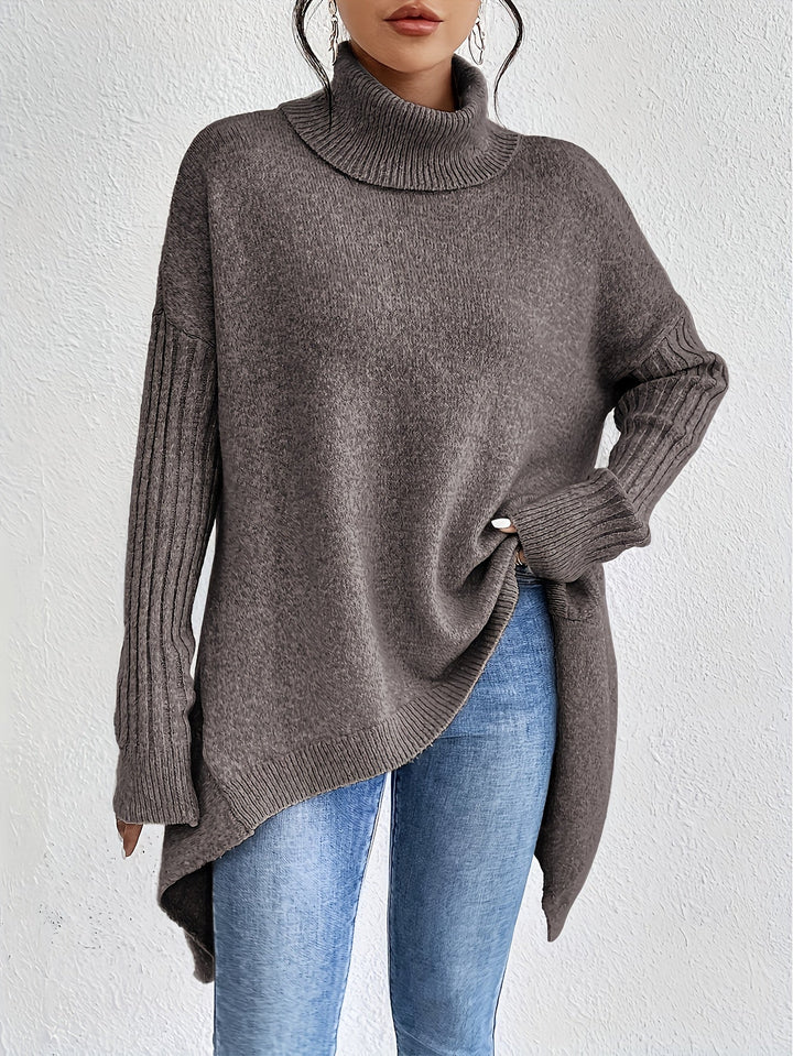 Carmina™ | Oversized Turtleneck Sweater