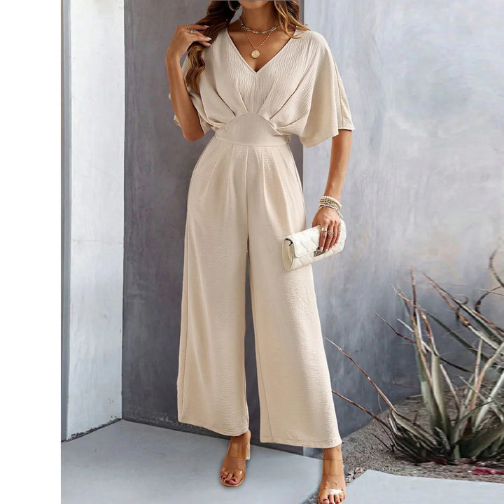 Amelia™ - Stylish V-Neck Jumpsuit