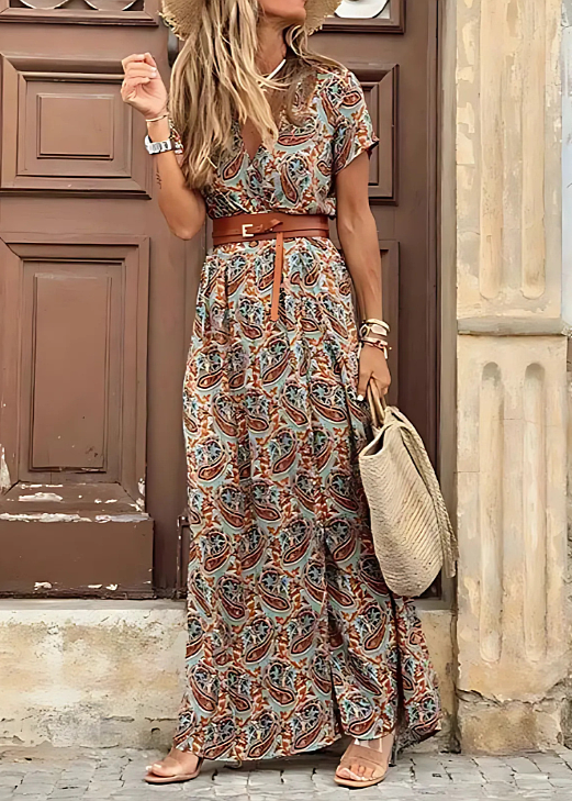 Amira™ | Boho Maxi Dress