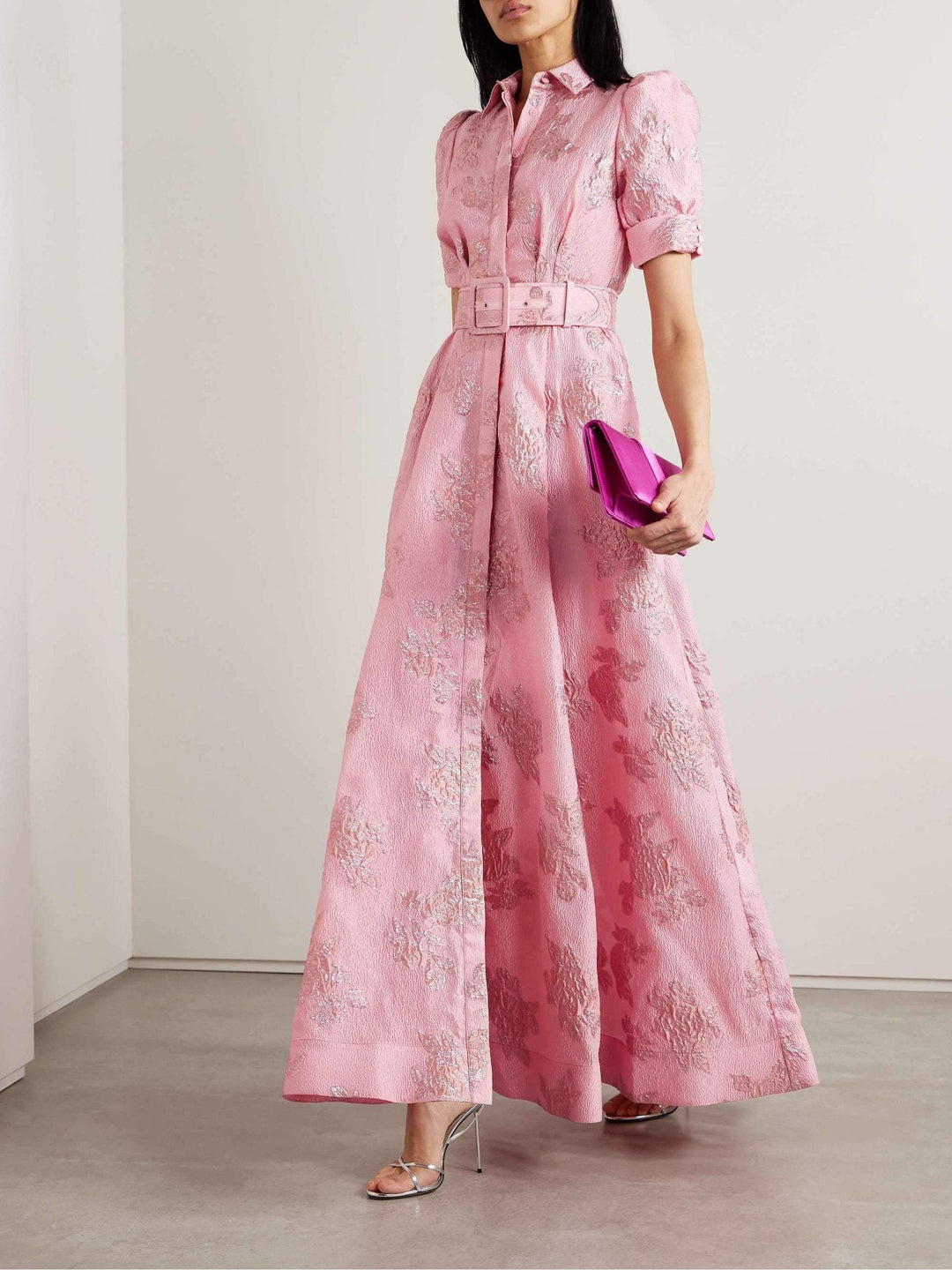Katie™ | Maxi Dress with Puff Sleeves