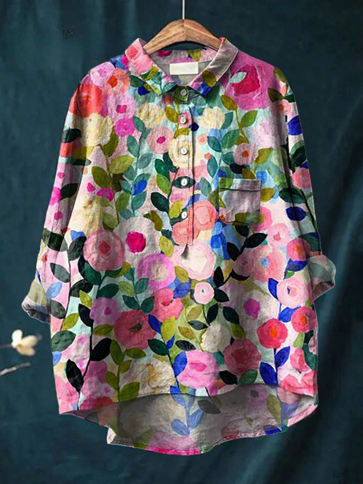Odelia™ | Colorful Floral Shirt