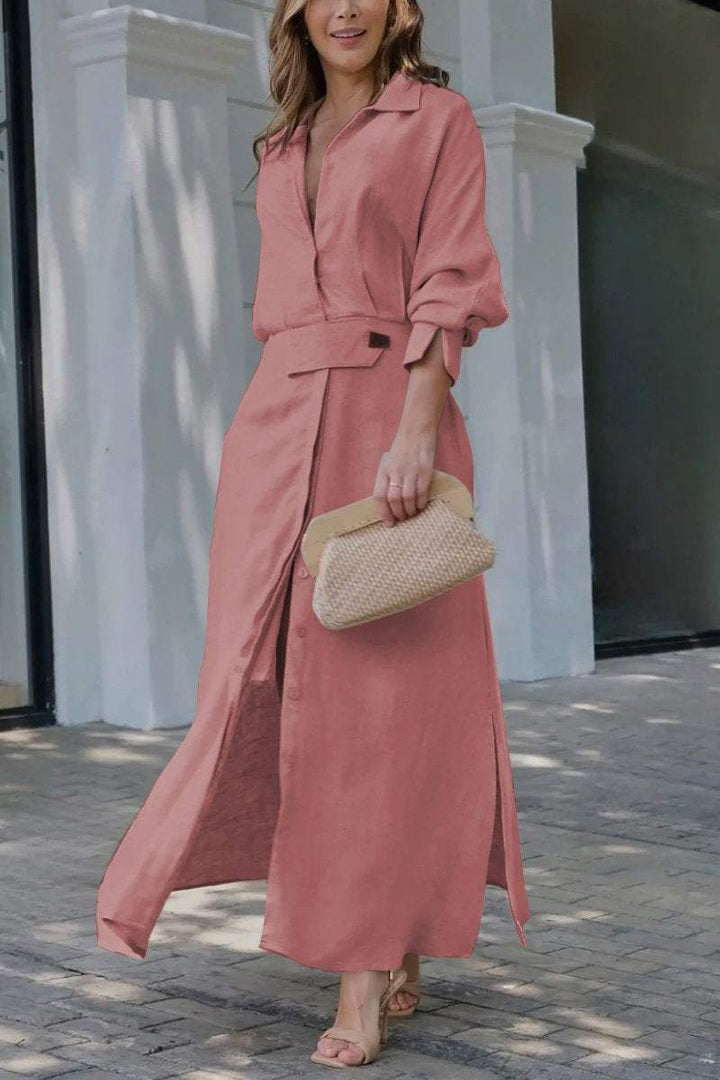 Layla™ | V-Neck Maxi Dress