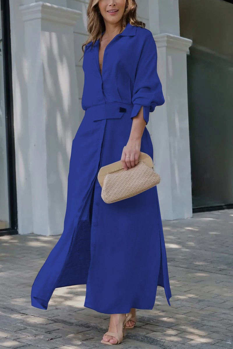 Layla™ | V-Neck Maxi Dress