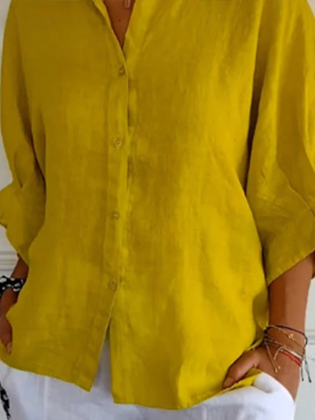 Aeloria™ | Lace-Up Loose Shirt