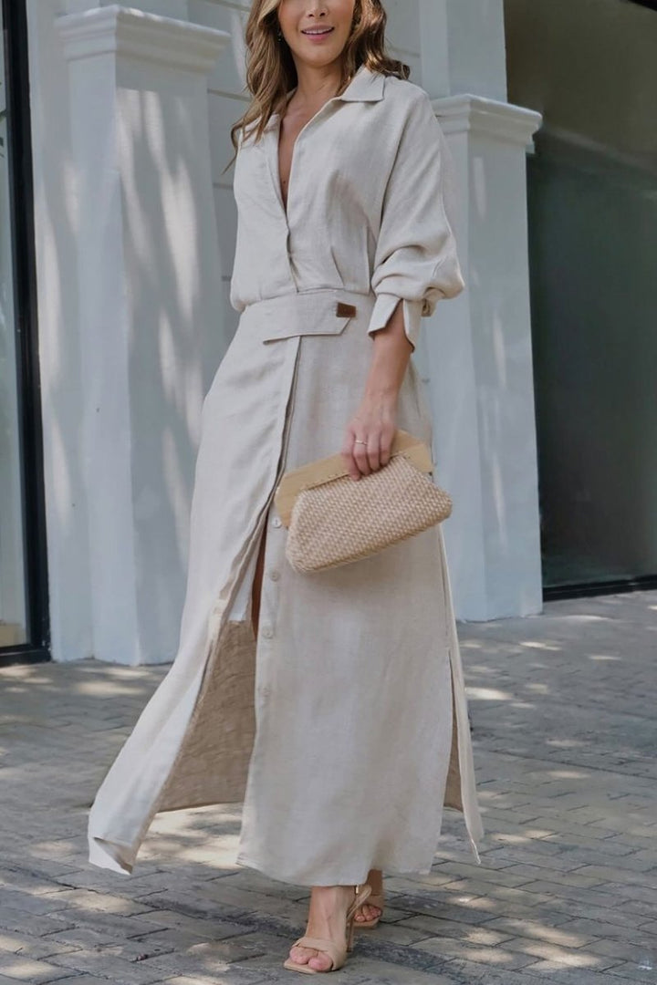 Layla™ | V-Neck Maxi Dress