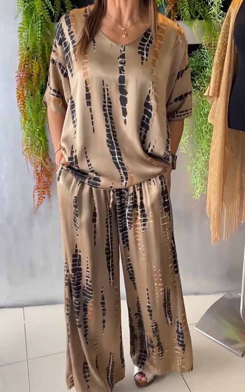 Marisse™ | Casual Two-Piece Satin Set