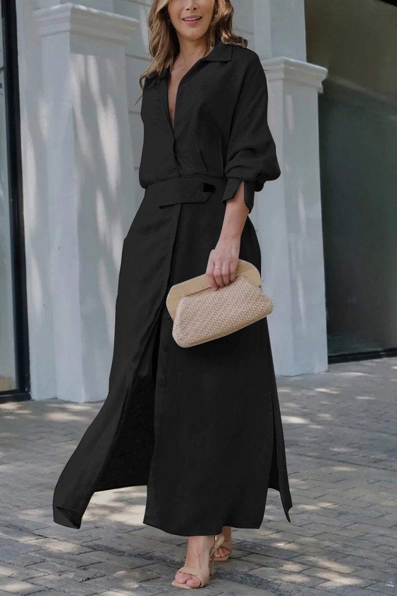Layla™ | V-Neck Maxi Dress