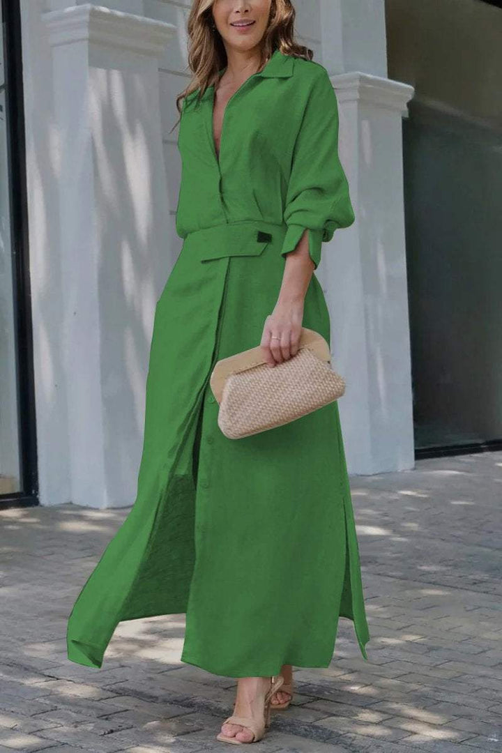 Layla™ | V-Neck Maxi Dress
