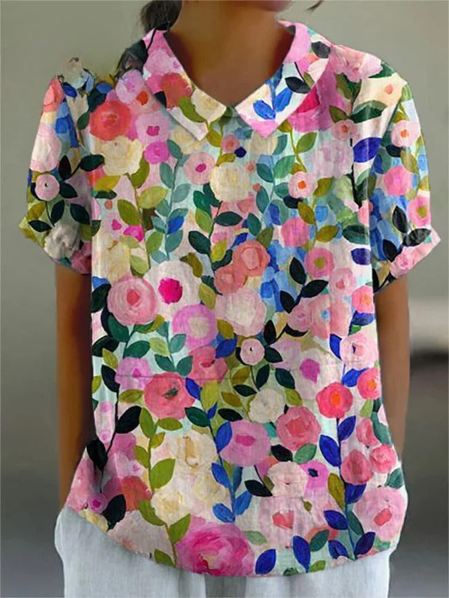 Odelia™ | Colorful Floral Shirt