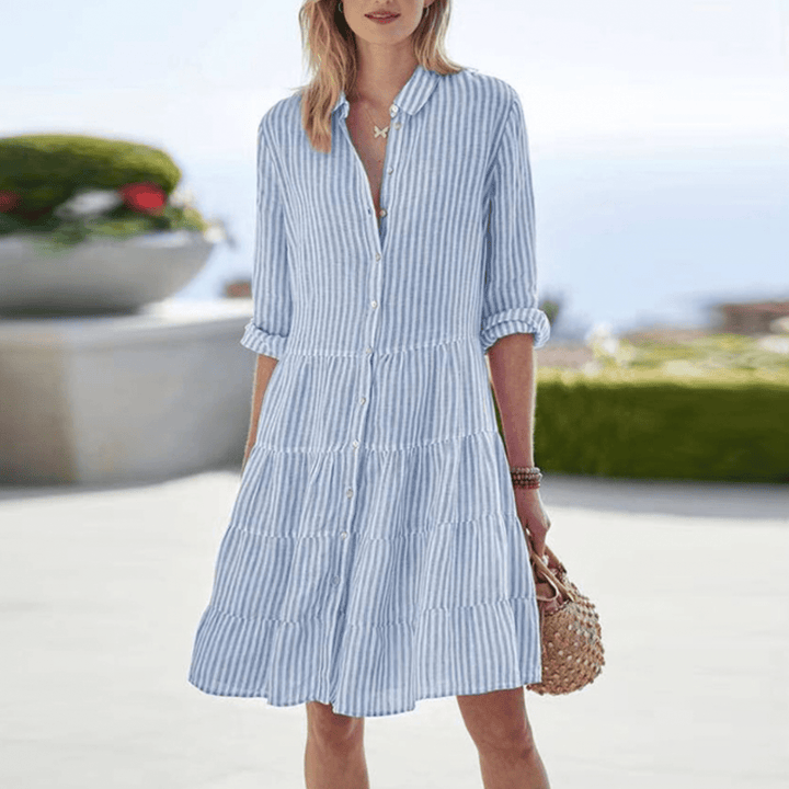 Rowena™ | Breezy Striped Dress