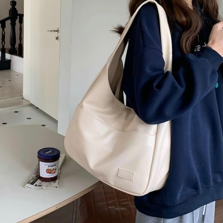 Noelle™ | Minimalist Slouch Shoulder Bag