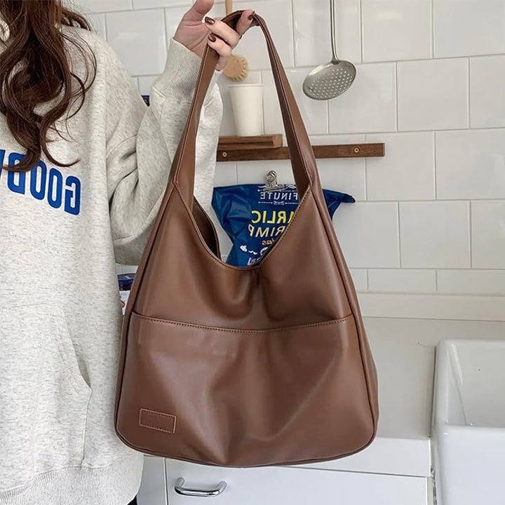 Noelle™ | Minimalist Slouch Shoulder Bag