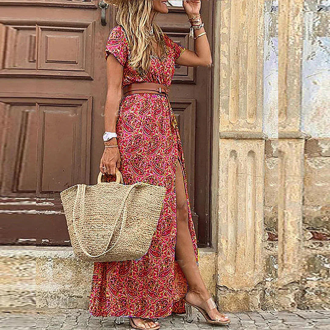 Amira™ | Boho Maxi Dress