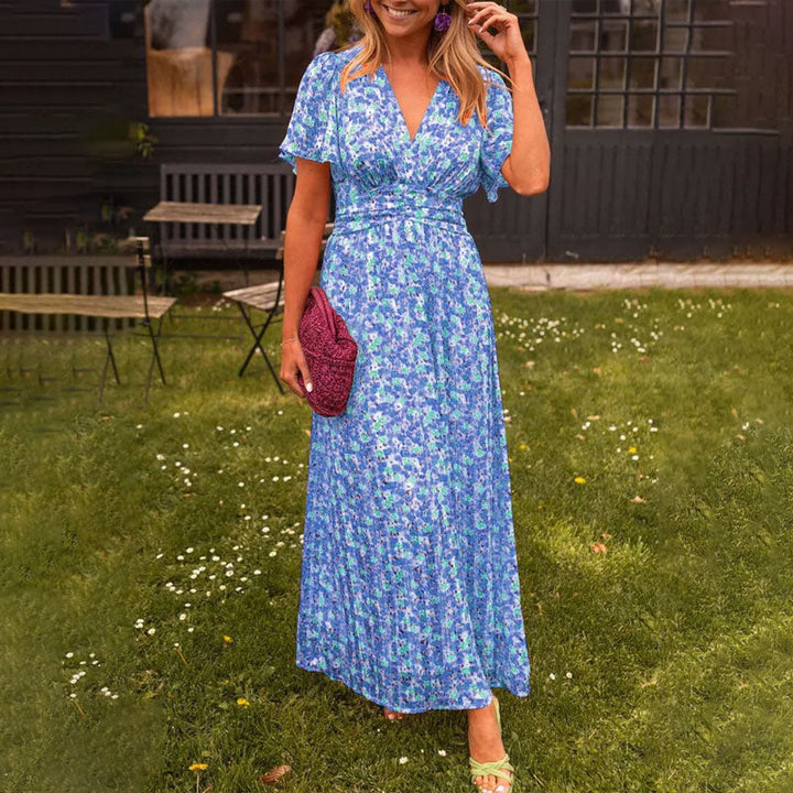 Ariella™ | Classic V-Neck Dress