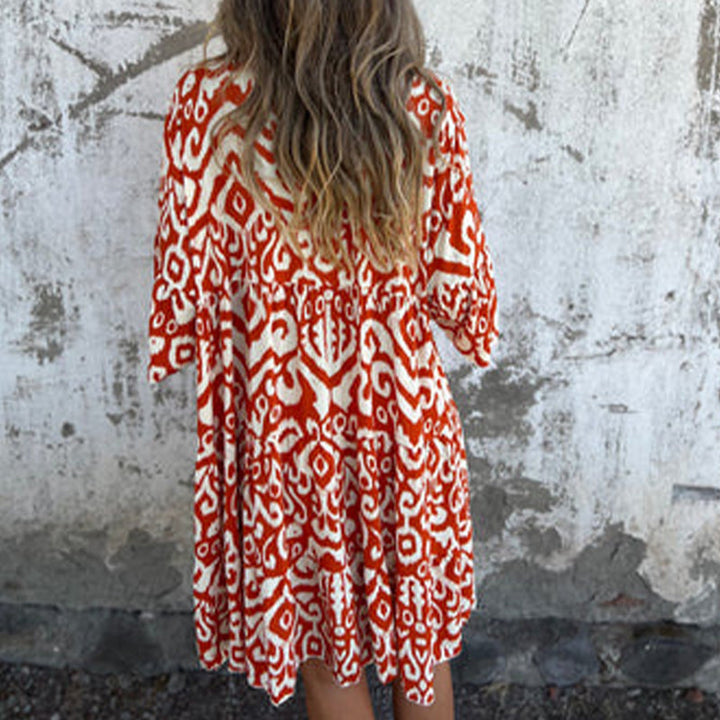 Aya™ | Chic Printed Dress