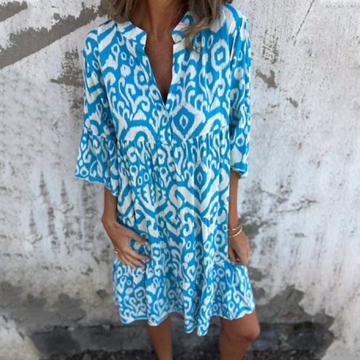 Aya™ | Chic Printed Dress