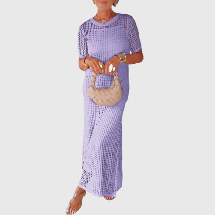 Brenda™ | Cut-Out Long Maxi Dress