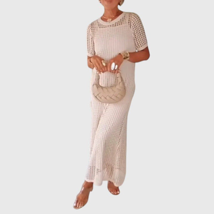 Brenda™ | Cut-Out Long Maxi Dress