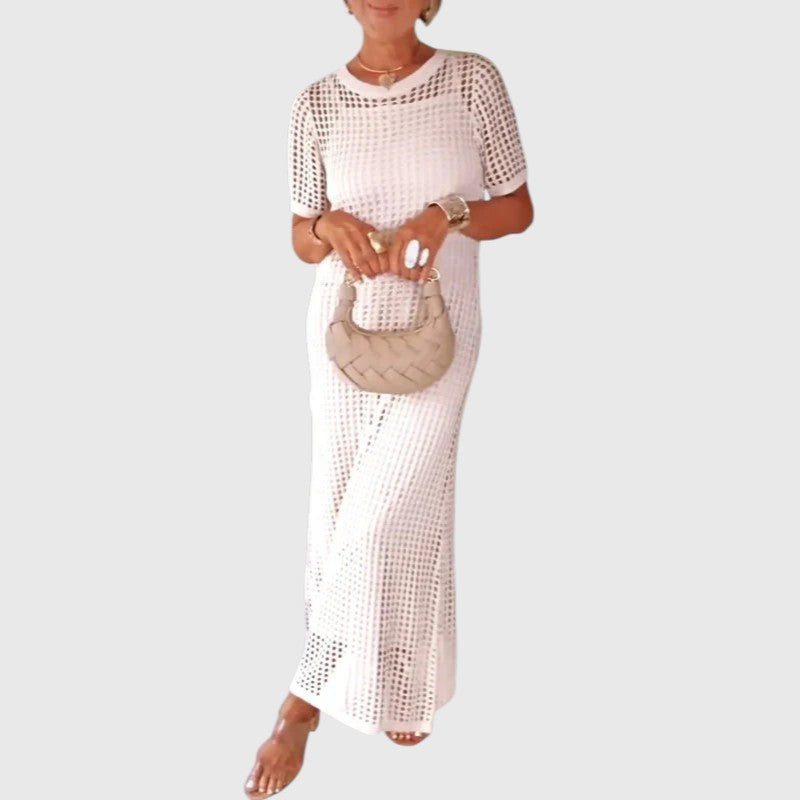 Brenda™ | Cut-Out Long Maxi Dress